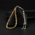 Unakit Doğal Taş Tesbih 33lük - 6mm