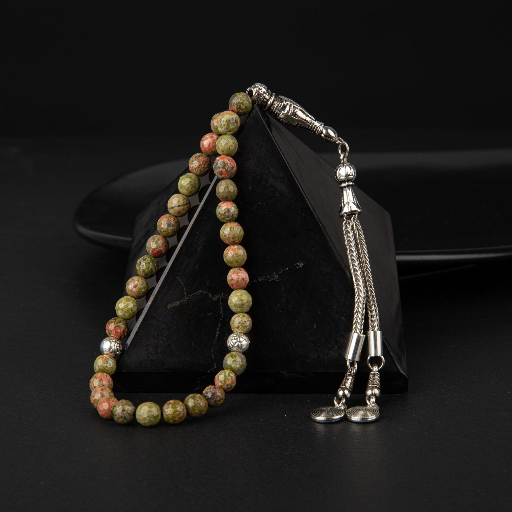 Unakit Doğal Taş Tesbih 33lük - 6mm