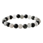 Rutilli Kuvars 8mm Doğal Taş Bileklik