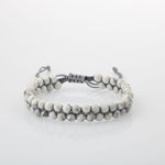 Havlit 4mm Çift Sıra Doğal Taş Bileklik