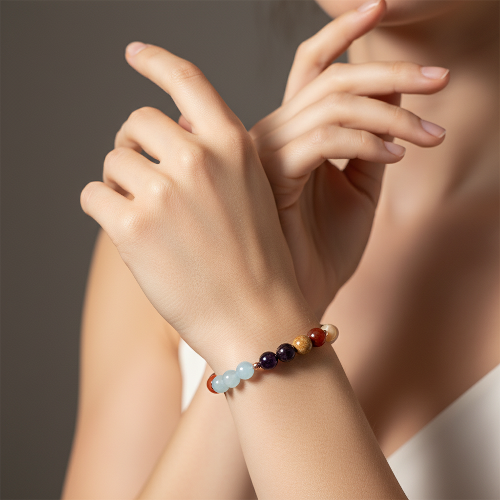 Yay Burcu Doğal Taş Bileklik