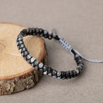 Rutilli Kuvars 3-4mm Çift Sıra Doğal Taş Bileklik