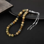 Tsavorit Lal Doğal Taş Tesbih 33lük - 8mm