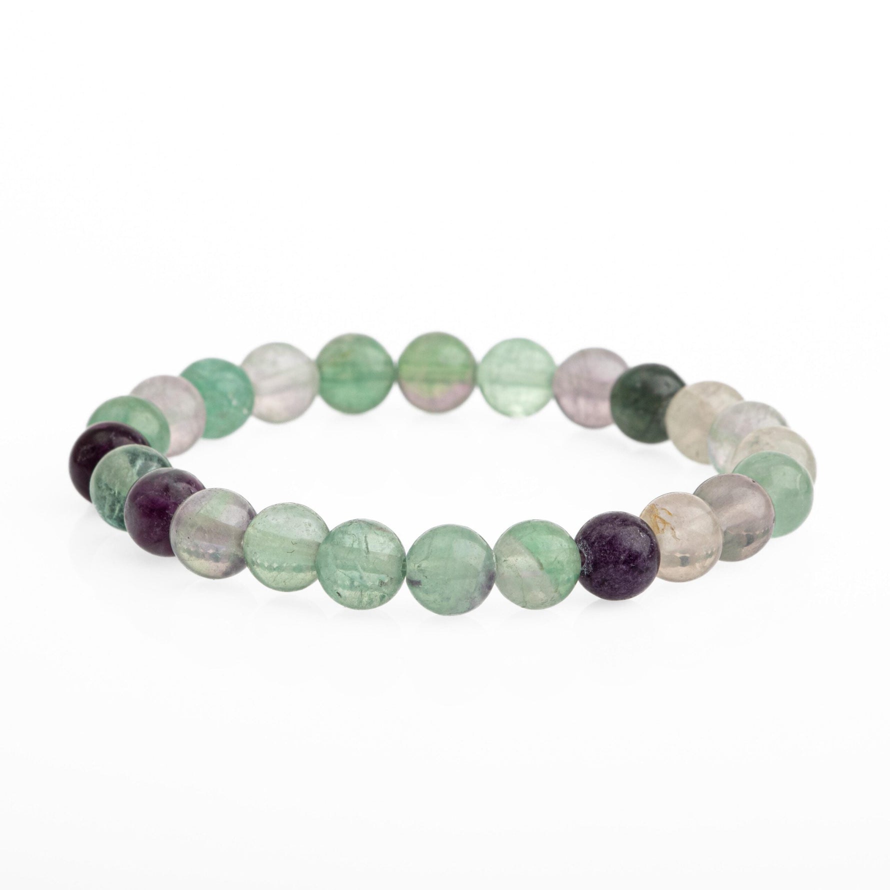 Yeşil Florit 8mm Doğal Taş Bileklik
