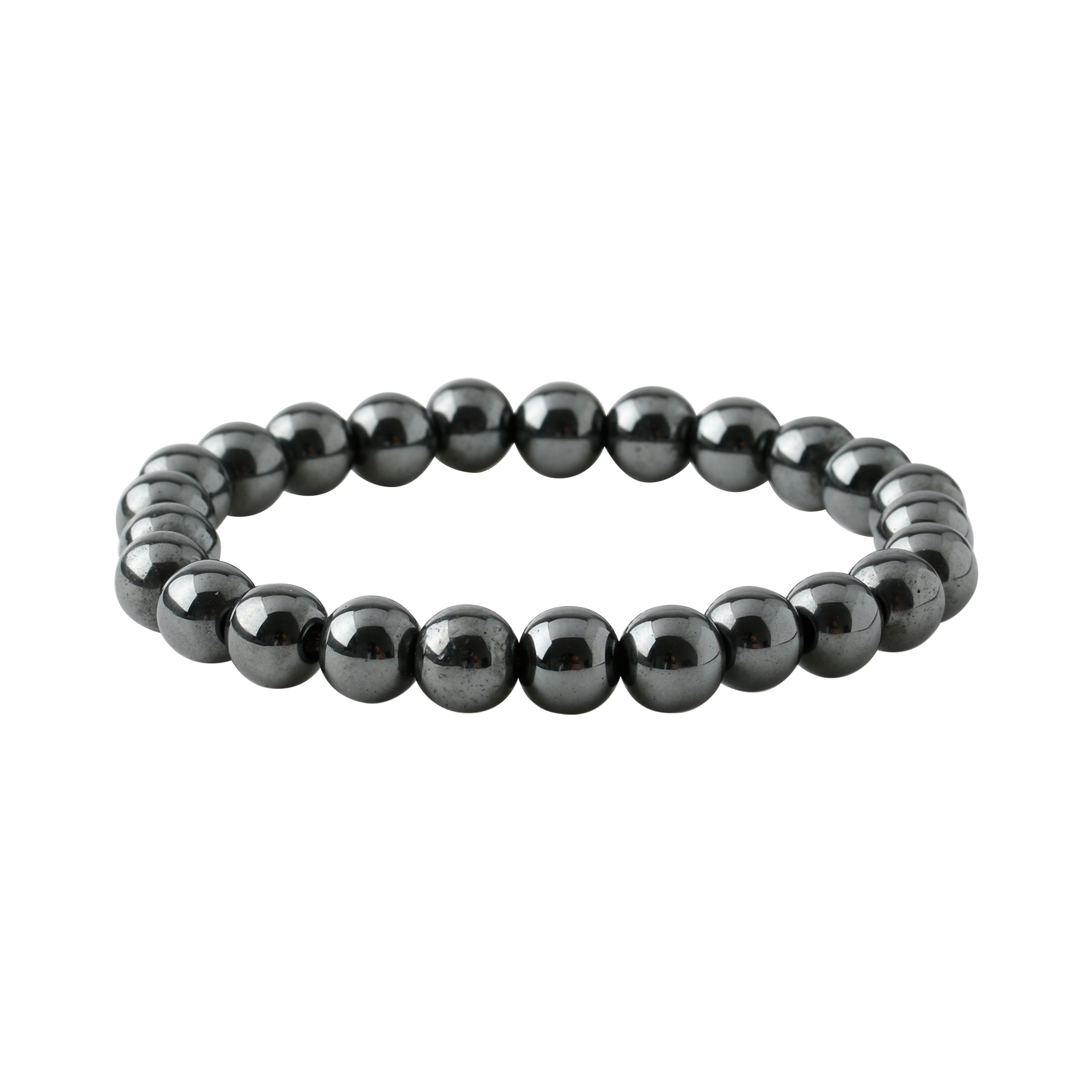 Hematit 8mm Doğal Taş Bileklik