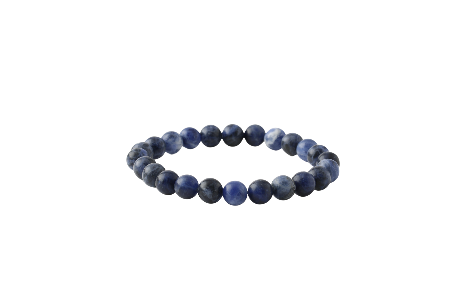 Sodalit 8mm Doğal Taş Bileklik