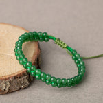 Aventurin 4mm Çift Sıra Doğal Taş Bileklik