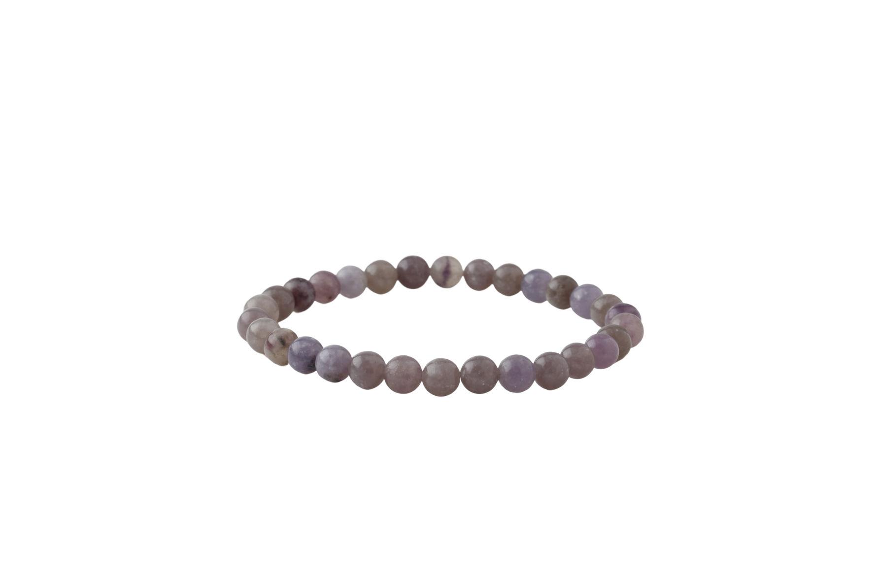 Lepidolit 6mm Doğal Taş Bileklik