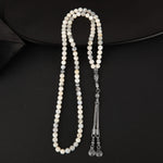 Süt Opal Doğal Taş Tesbih 99luk - 6mm