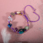 Yay Burcu Bileklik Ametist, Jasper, Kalsedon, Labradorit, Lapis Lazuli, Mavi Apatit, Yeşil Aventurin