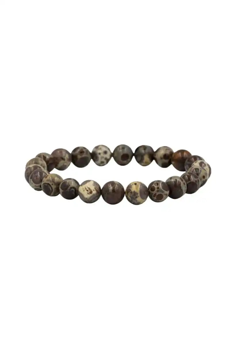 Meksika Jasper 6mm Doğal Taş Bileklik