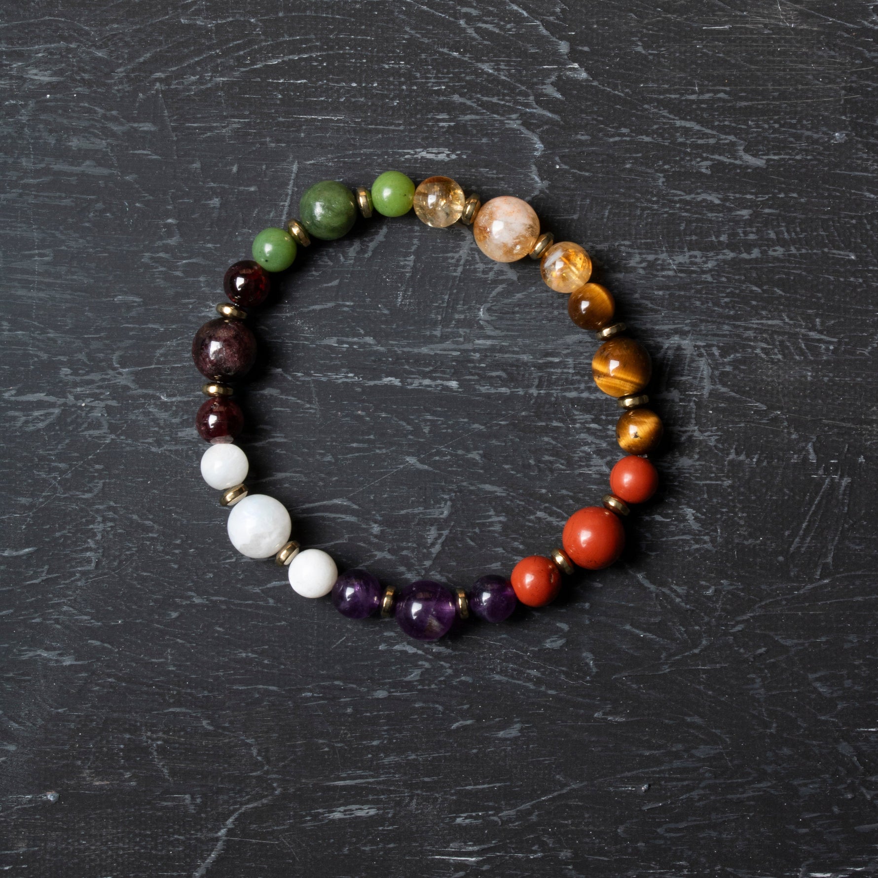 Osmanlı Doğal Taş Sertifikalı Akrep Burcu Doğal Taş Bileklik