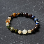 Osmanlı Doğal Taş Sertifikalı Aslan Burcu Doğal Taş Bileklik