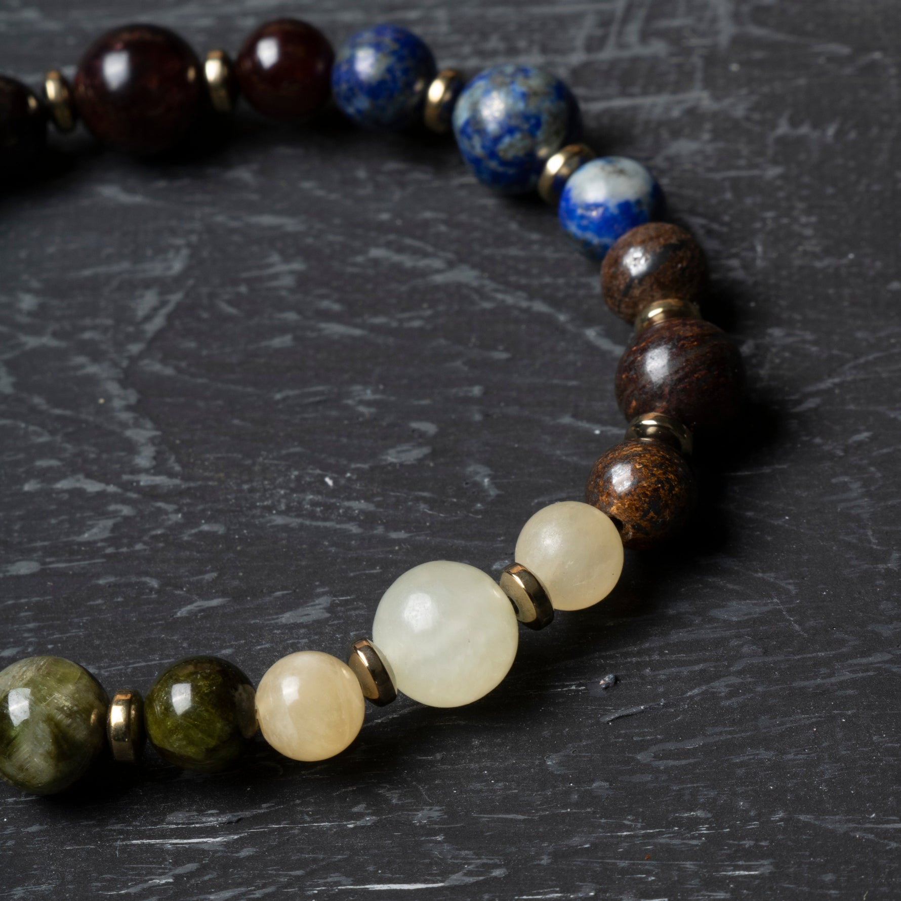 Osmanlı Doğal Taş Sertifikalı Aslan Burcu Doğal Taş Bileklik