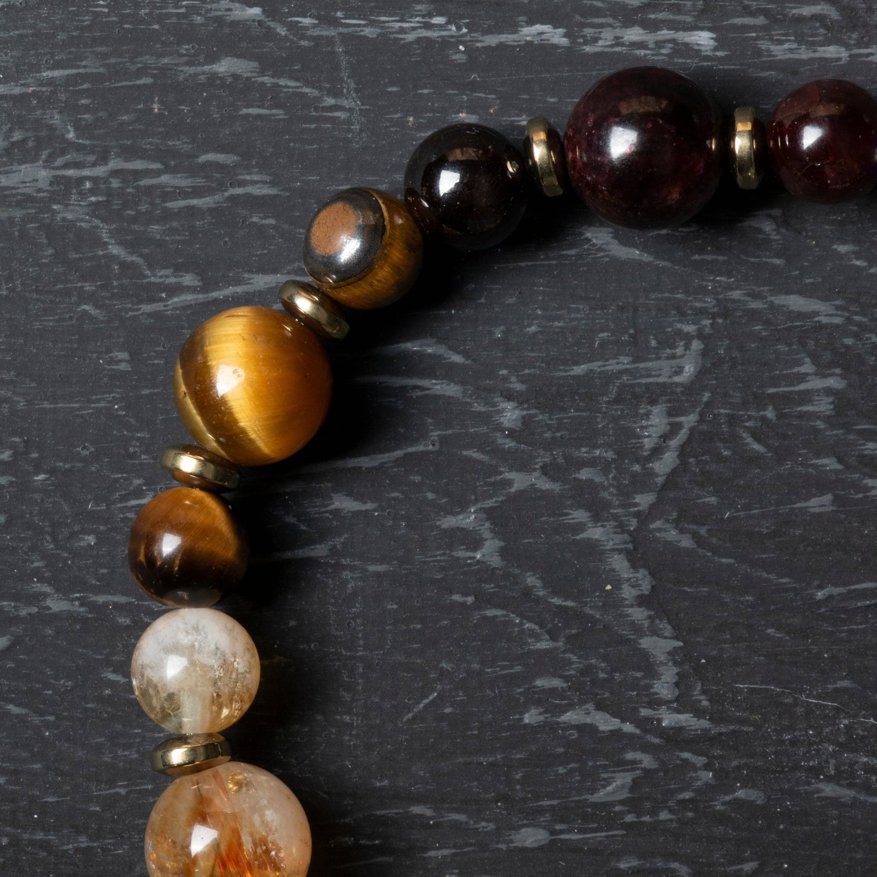 Osmanlı Doğal Taş Sertifikalı Aslan Burcu Doğal Taş Bileklik