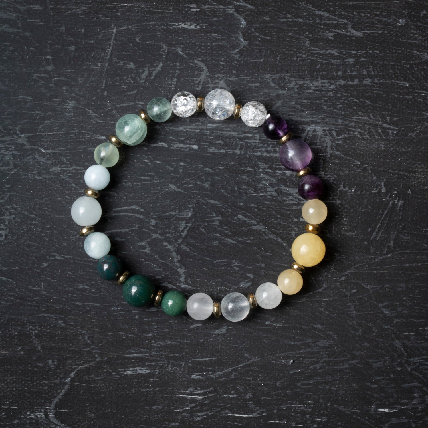 Osmanlı Doğal Taş Sertifikalı Balık Burcu Doğal Taş Bileklik