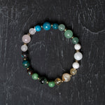 Osmanlı Doğal Taş Sertifikalı İkizler Burcu Doğal Taş Bileklik