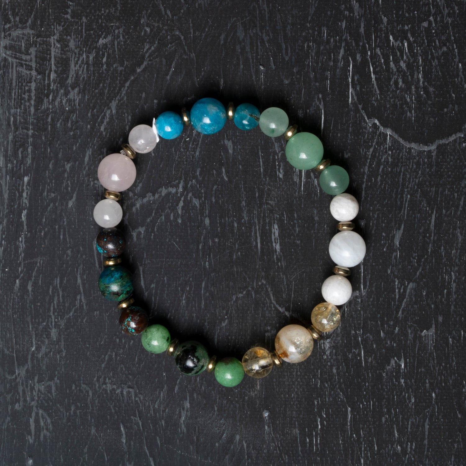 Osmanlı Doğal Taş Sertifikalı İkizler Burcu Doğal Taş Bileklik