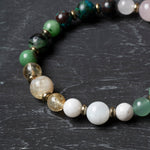 Osmanlı Doğal Taş Sertifikalı İkizler Burcu Doğal Taş Bileklik