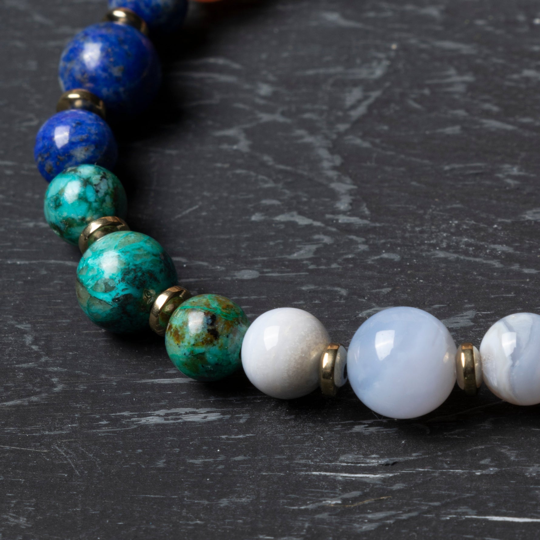 Osmanlı Doğal Taş Sertifikalı Terazi Burcu Doğal Taş Bileklik