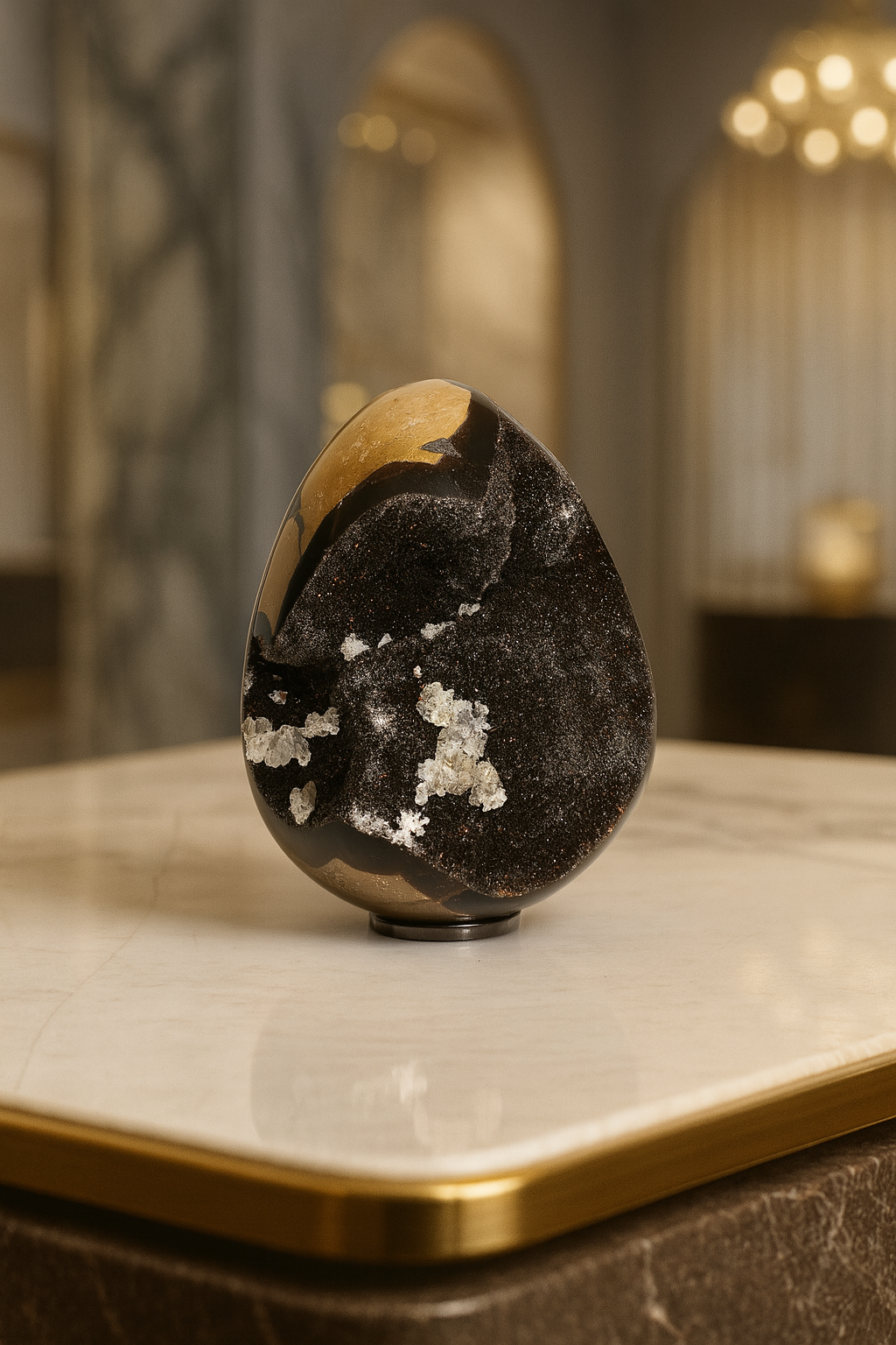 Septeryan Doğal Taş Yumurta