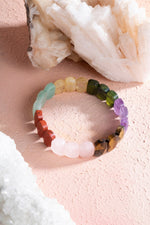 Sertifikalı 7 Çakra Doğal Taş Bileklik