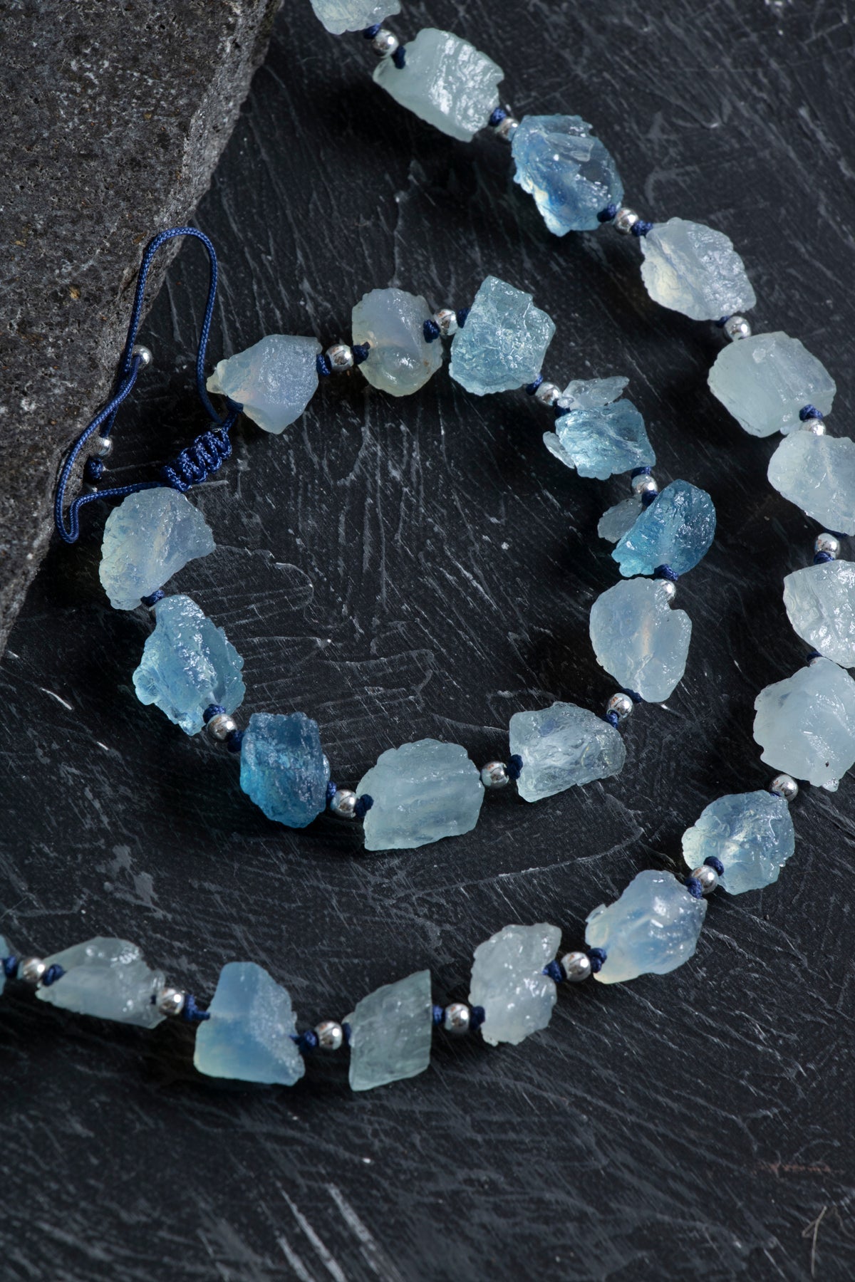 Sertifikalı Akuamarin Doğal Taş Set