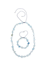 Sertifikalı Akuamarin Doğal Taş Set