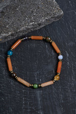 Sertifikalı Apatit, Krizokol ve Yeşim Boğa Burcu Bilekliği