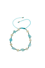 Sertifikalı Apatit, Sitrin Naturel Doğal Taş Makrome Bileklik