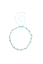 Sertifikalı Apatit, Sitrin Naturel Doğal Taş Makrome Kolye 