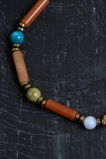 Sertifikalı Apatit, Turmalin ve Aventurin Doğal Taş Bileklik