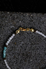 Sertifikalı Apatit ve Pembe Kuvars Doğaltaş Bileklik