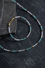 Sertifikalı Apatit ve Pembe Kuvars Doğaltaş Takım