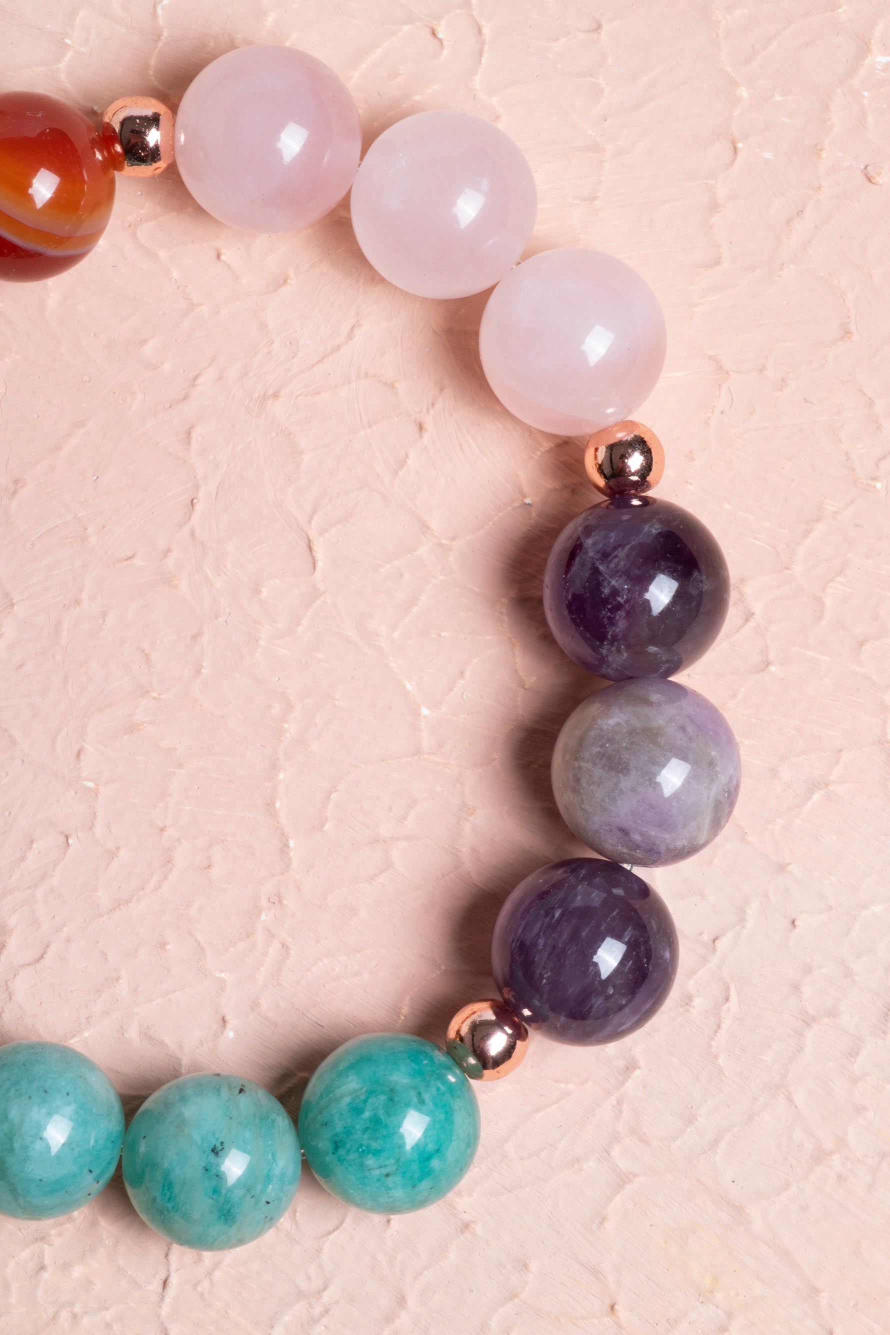 Sertifikalı  Doğal Taş Bileklik -Başak Burcu