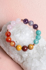 Sertifikalı  Doğal Taş Bileklik -Başak Burcu