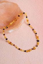 Sertifikalı Bebek Kehribar Doğal Taş Kolye