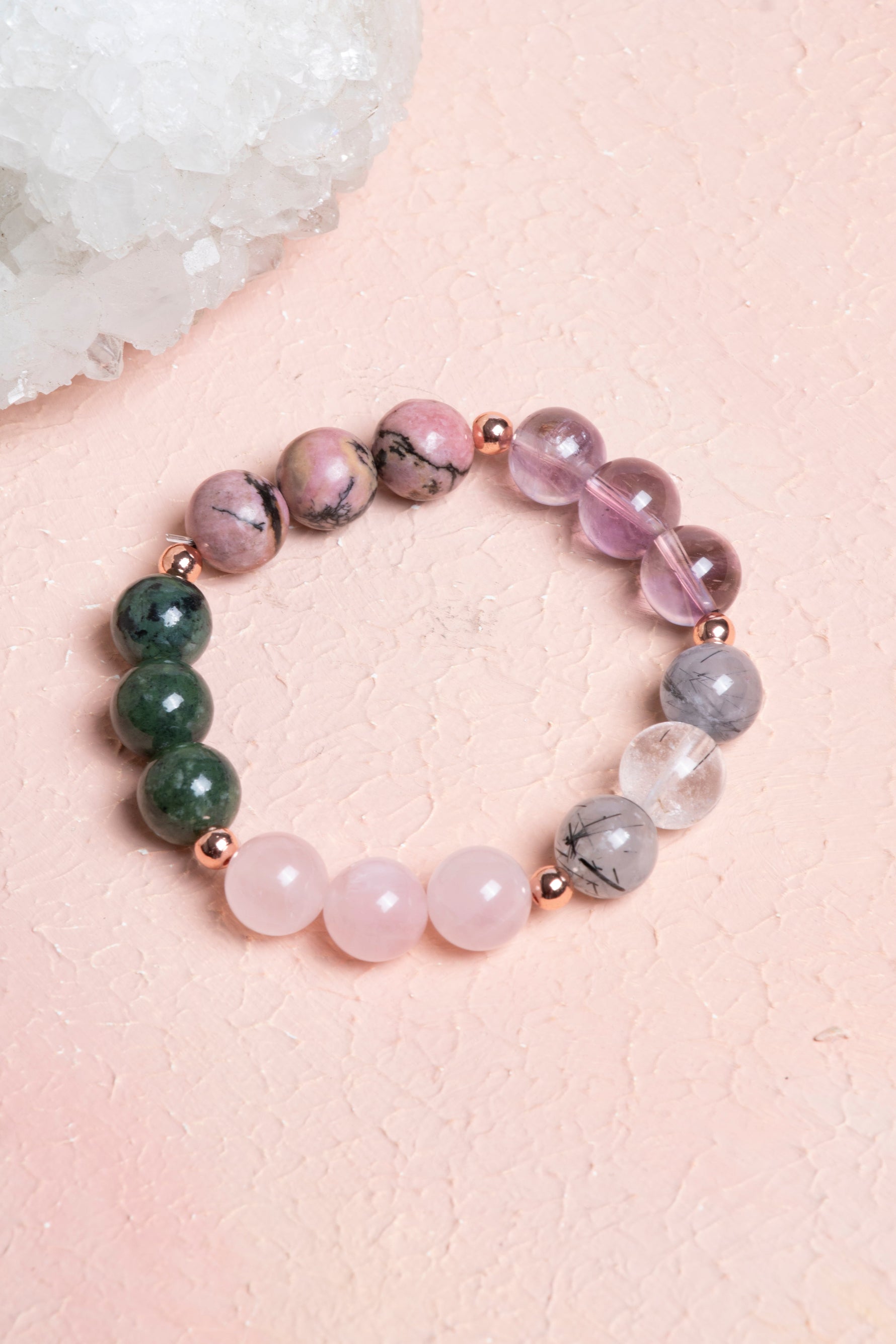 Sertifikalı Burç Doğal Taş Bileklik - Boğa Burcu