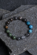 Sertifikalı Doğal Taş Bileklik/Boğa Burcu