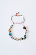 Sertifikalı Doğal Taş Makrome Bileklik-Boğa Burcu