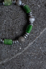 Sertifikalı Bostwana, Akik Gümüş Aparat Makrome Doğal Taş Bileklik