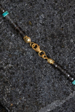 Sertifikalı Dumanlı Kuvars, Turkuaz Doğal Taş Kolye