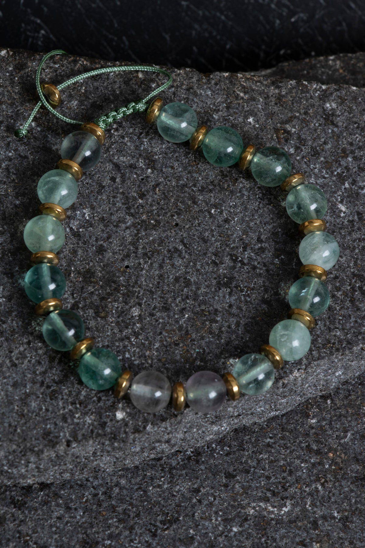 Sertifikalı Florit Doğal Taş Bileklik