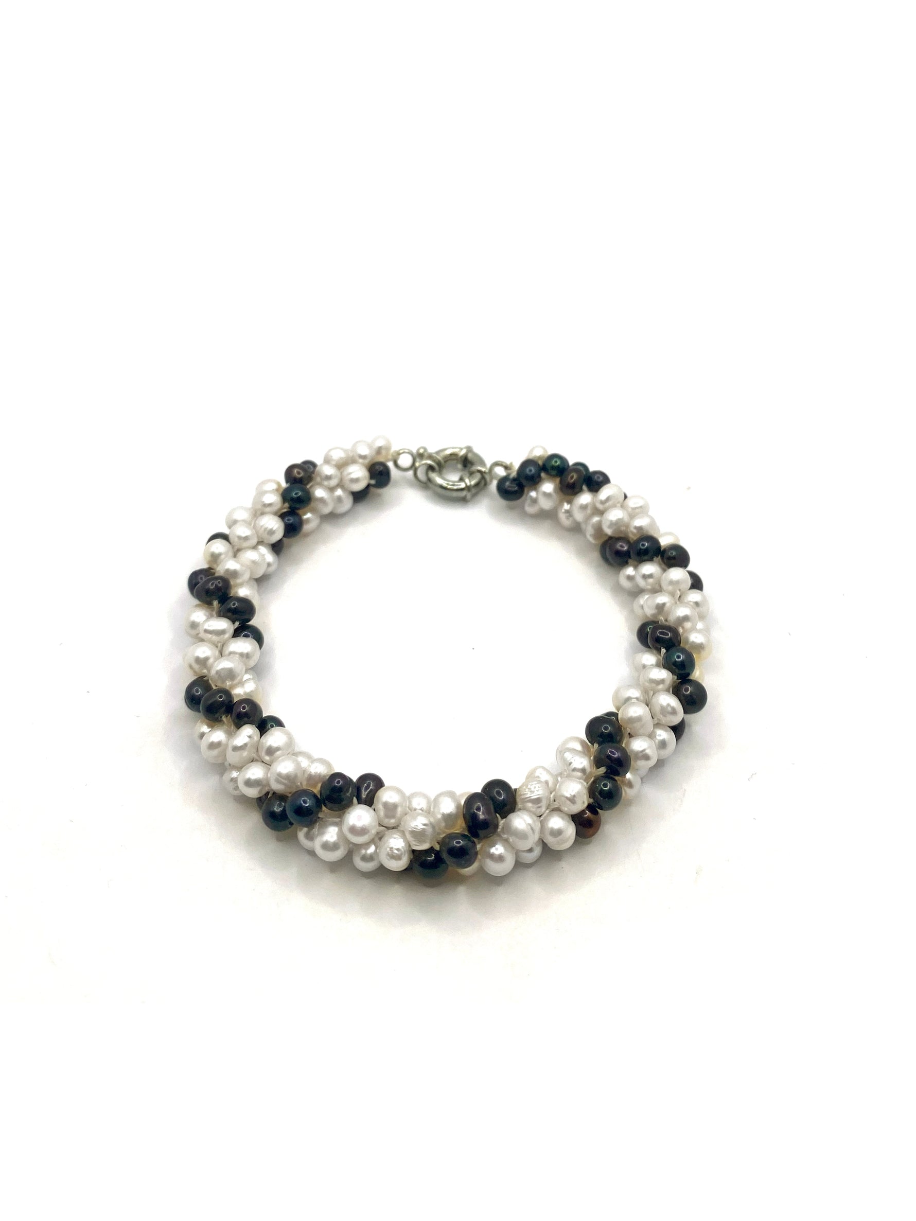 Sertifikalı Hakiki Orijinal Gümüş Burma İnci Bileklik