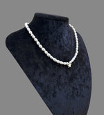 Sertifikalı Hakiki Orijinal İnci Doğal Taş Gümüş Aparatlı (Yıldız Aparatlı) Kolye