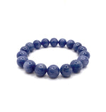 Sertifikalı Hakiki Kyanit (kiyanit) Doğal Taş Bileklik 1.Kalite 