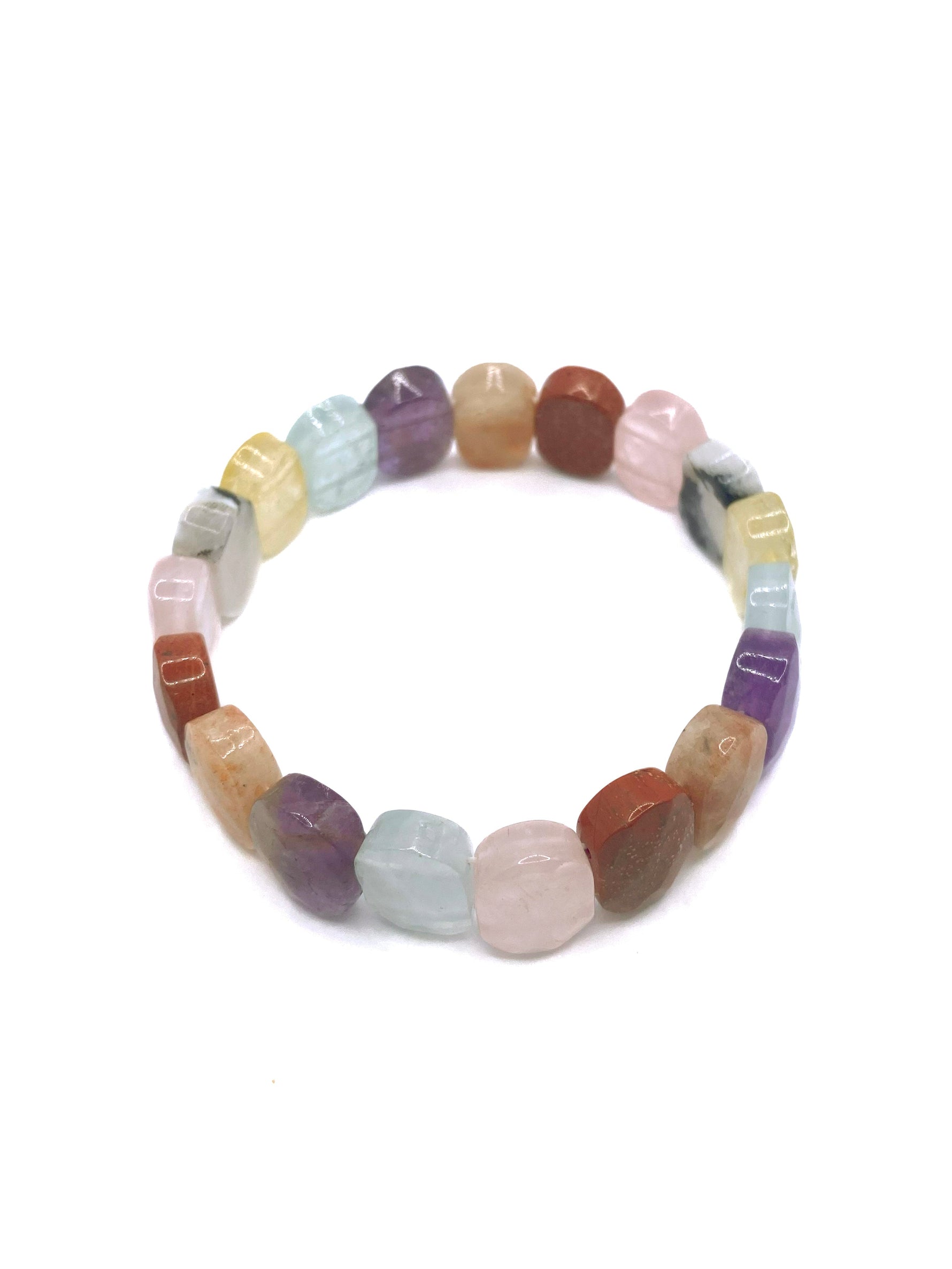 Sertifikalı Hakiki Orijinal Pembe Kuvars Ametist Sitrin Akuamarin Jasper Güneş Taşı Ay Taşı Doğal Taş Rolex Misinalı Bileklik