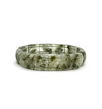 Sertifikalı Hakiki Prehnit Doğal Taş Geniş Kesim Roleks Bileklik