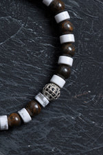 Sertifikalı Havlit, Bronzit Zirkon Aparat Doğal Taş Bileklik