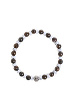 Sertifikalı Havlit, Bronzit Zirkon Aparat Doğal Taş Bileklik